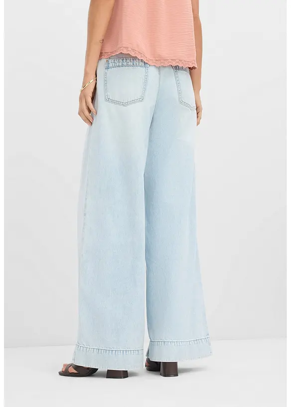 Wide Leg Jeans, High Waist, bonprix