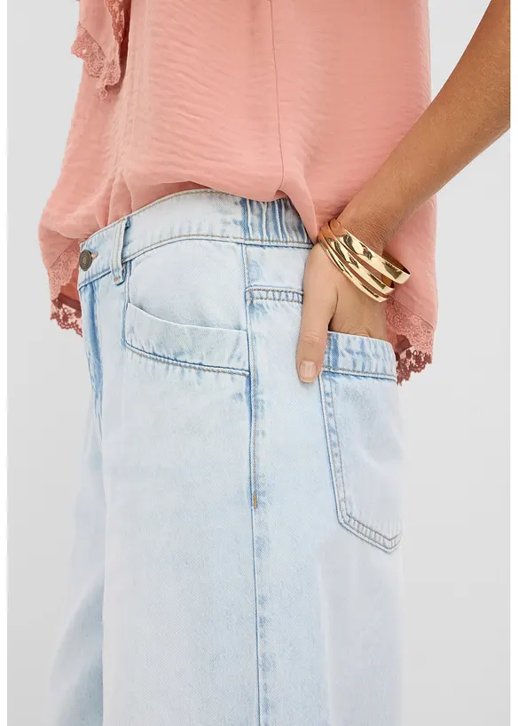 Wide Leg Jeans, High Waist, bonprix