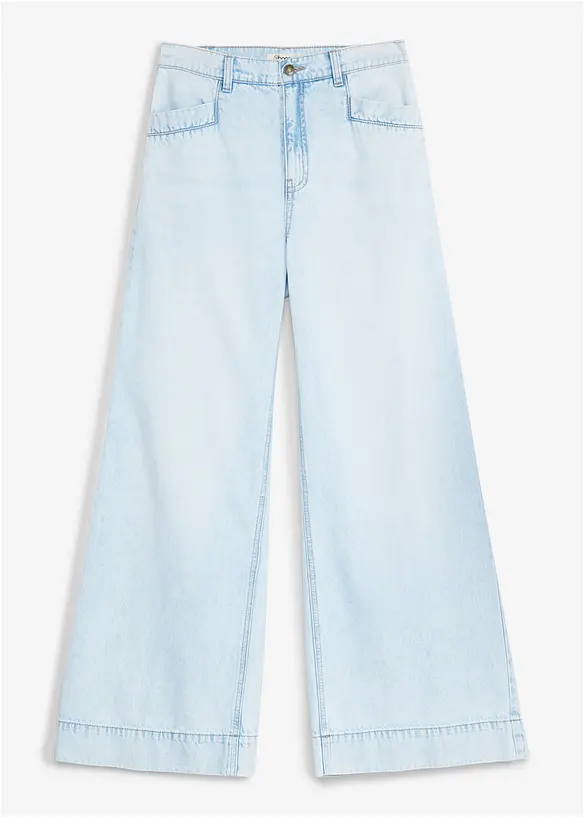 Wide Leg Jeans, High Waist, bonprix