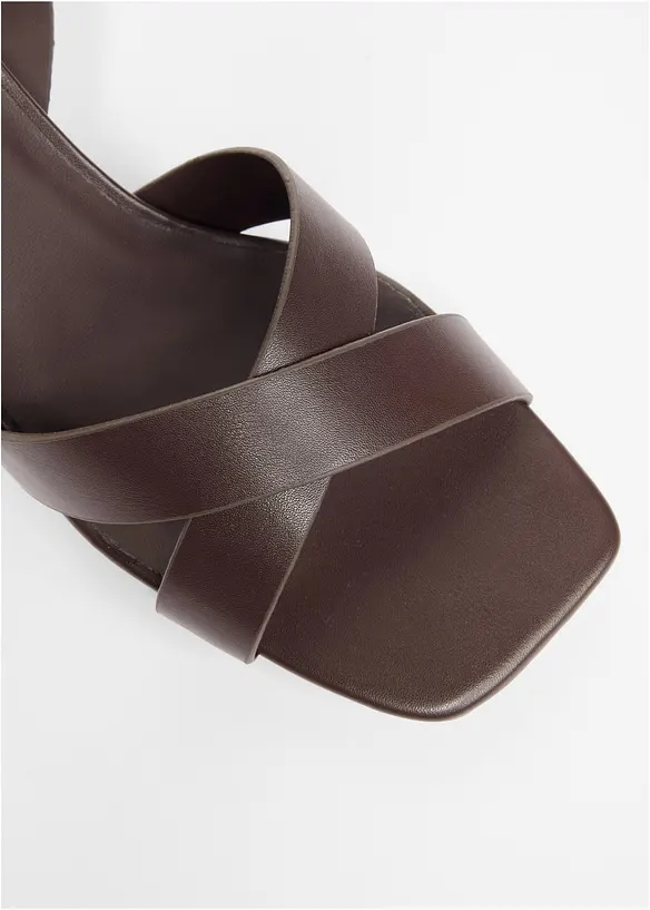 Sandalett med blockklack, bonprix