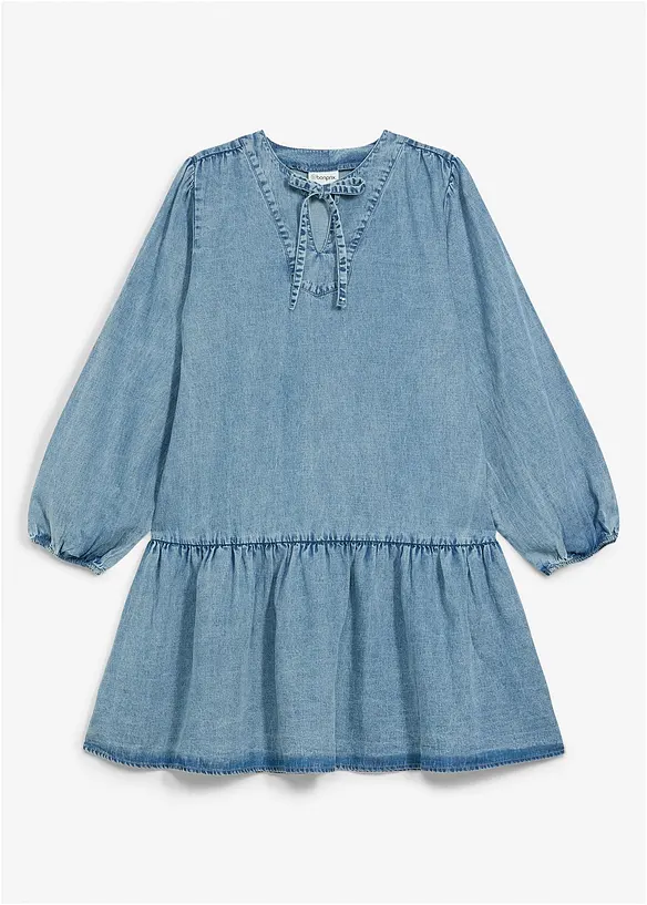 Ledig midikl&auml;nning med lin, bonprix