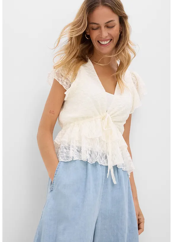 Kort spetstopp, bonprix