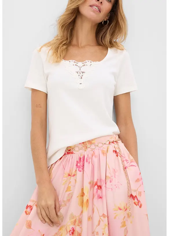 Topp av ekologisk bomull, bonprix