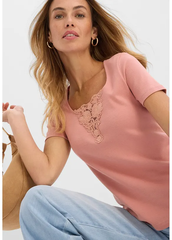 Topp av ekologisk bomull, bonprix