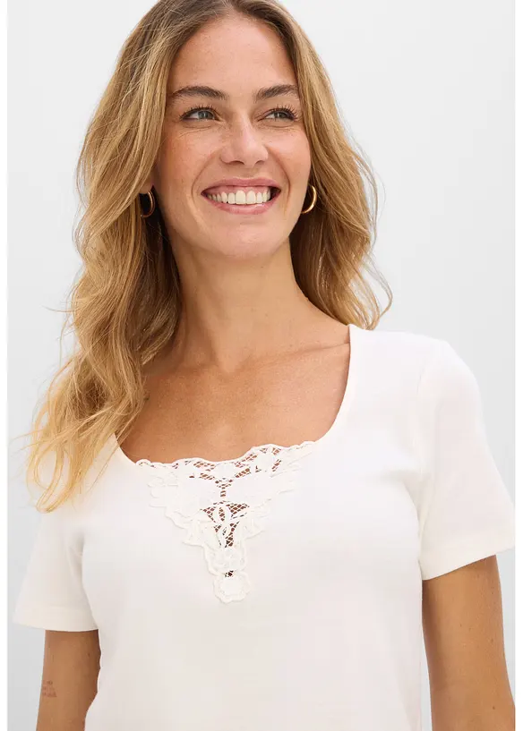 Topp av ekologisk bomull, bonprix