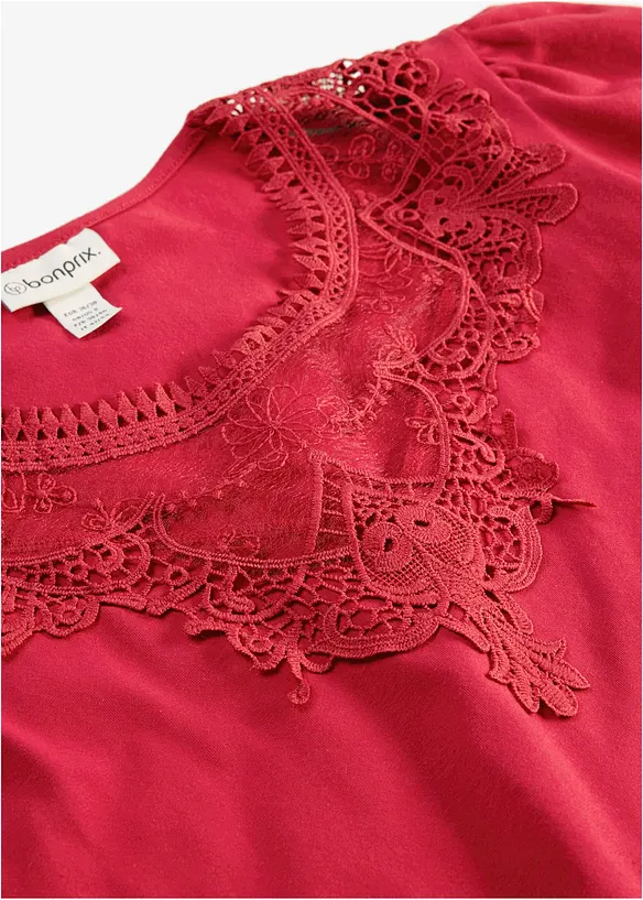 Topp i elastisk bomull, bonprix