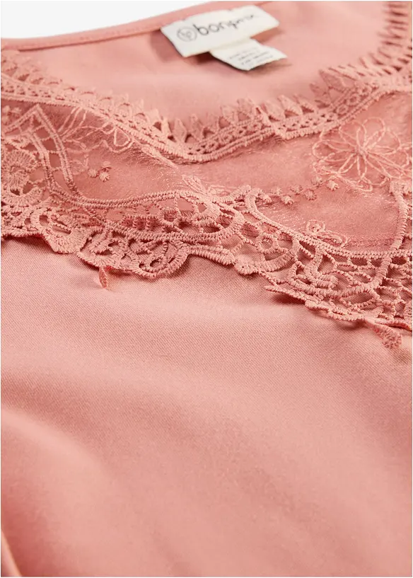 Topp i elastisk bomull, bonprix