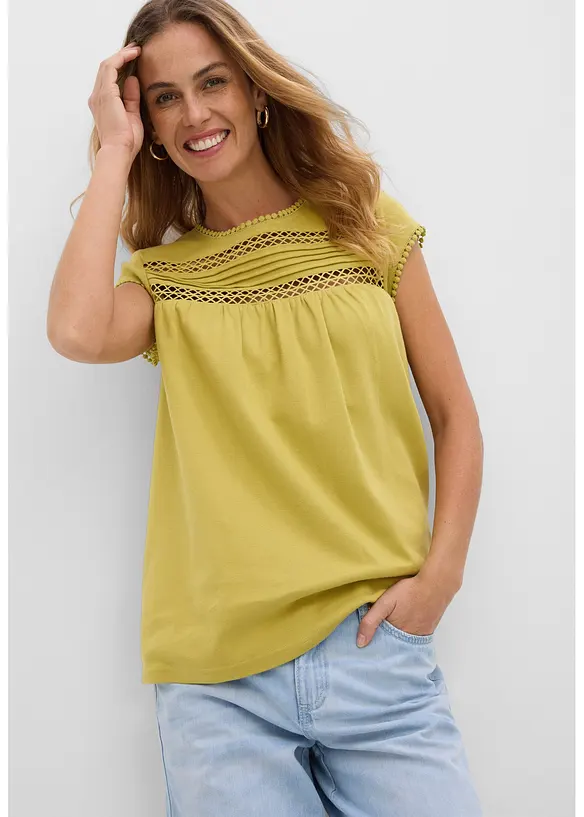 Topp av ekologisk bomull, bonprix