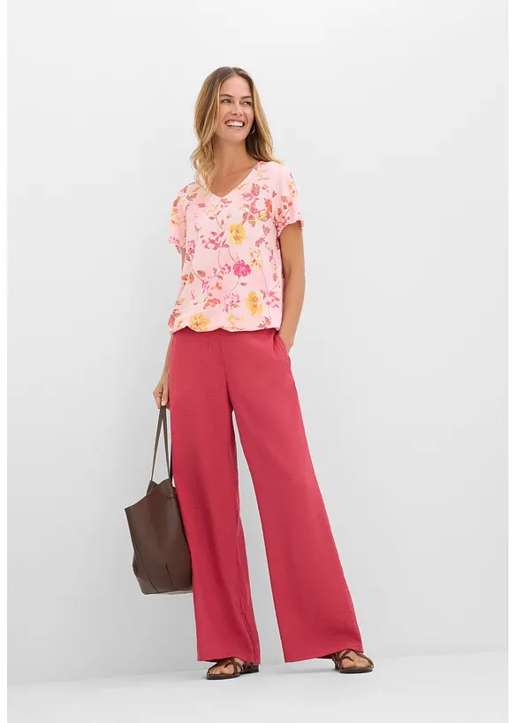 Topp med blomm&ouml;nster, bonprix