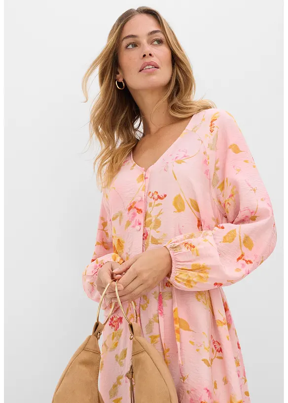 Midikl&auml;nning av mjuk viskosmix, bonprix