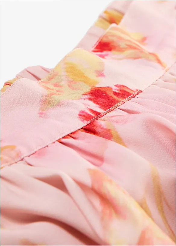 Maxikjol i l&auml;tt kr&auml;pp, bonprix