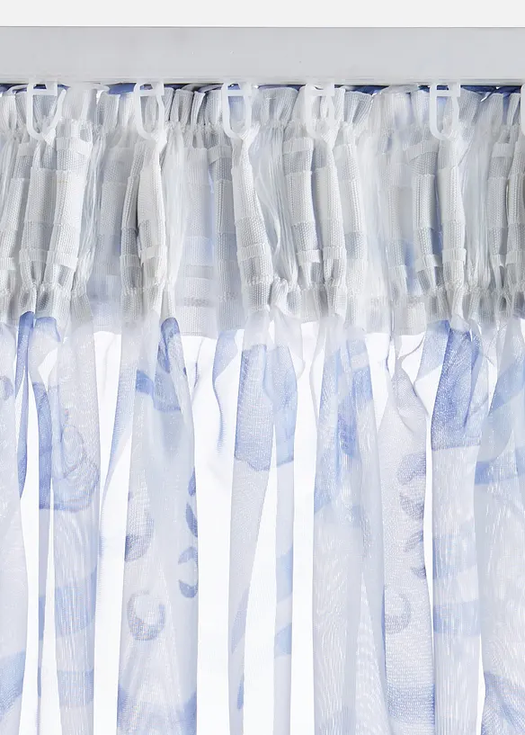 Gardin med &aring;tervunnen polyester (1-pack), bonprix