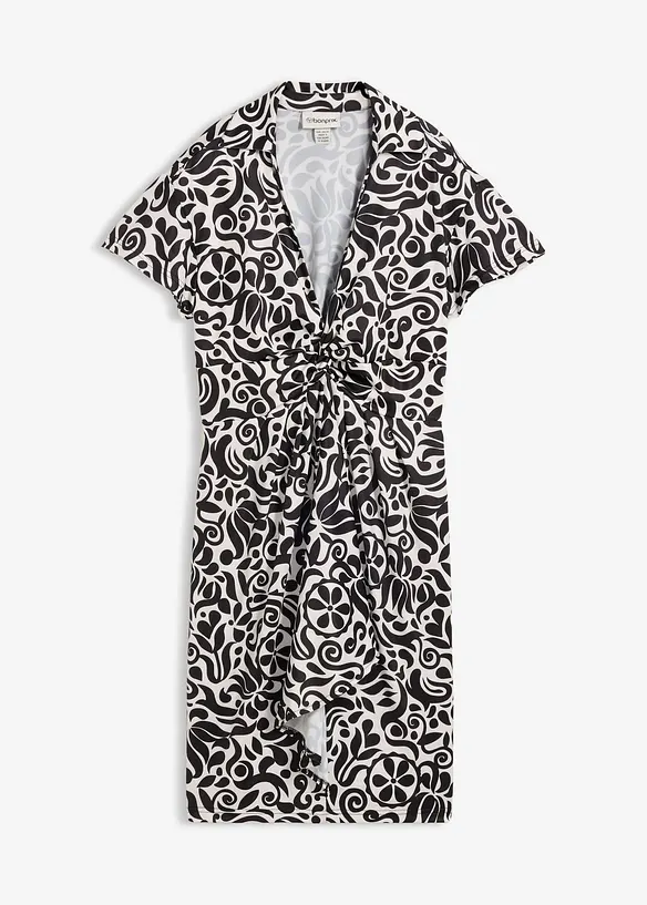 Minikl&auml;nning med djup urringning, bonprix