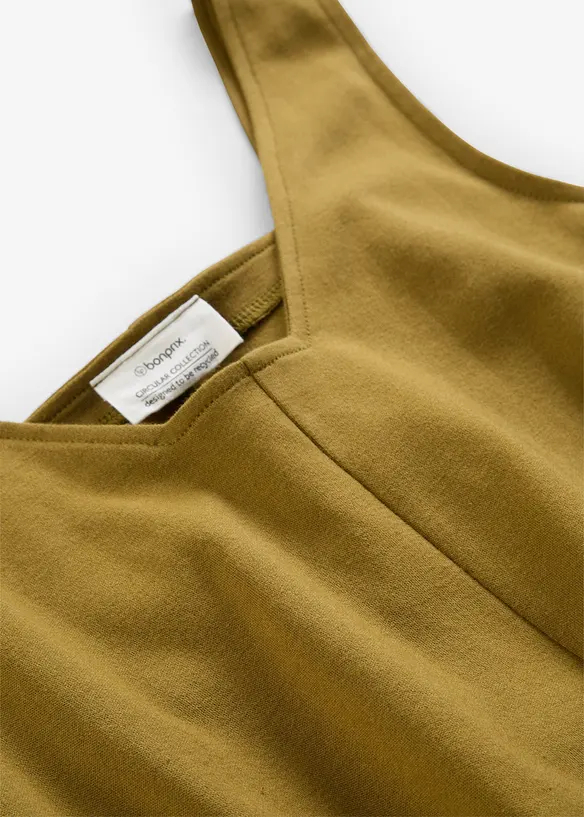 Jerseykl&auml;nning i ren ekologisk bomull, bonprix