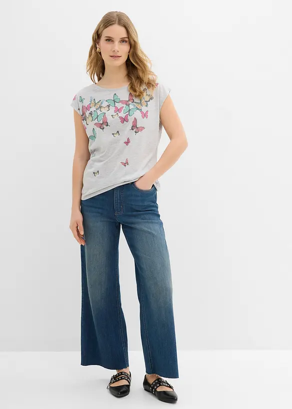 Topp med fj&auml;rilar, bonprix