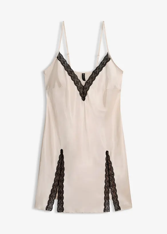 Neglig&eacute; i satin, bonprix