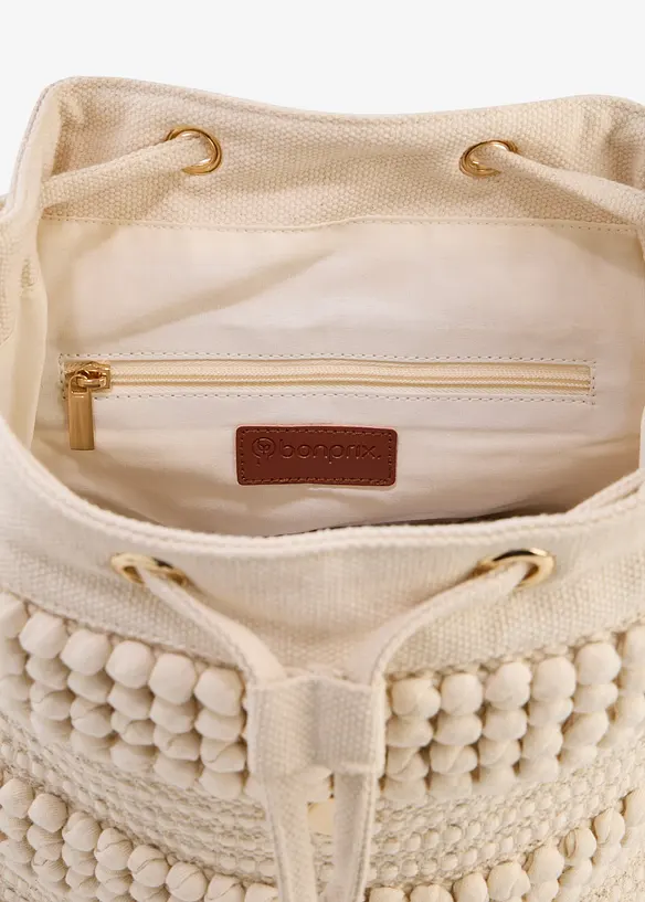 Ryggs&auml;ck i makram&eacute;, bonprix