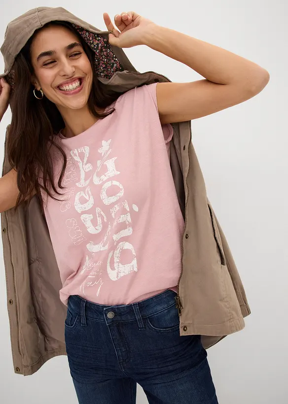 L&aring;ng topp i ekologisk bomull, bonprix