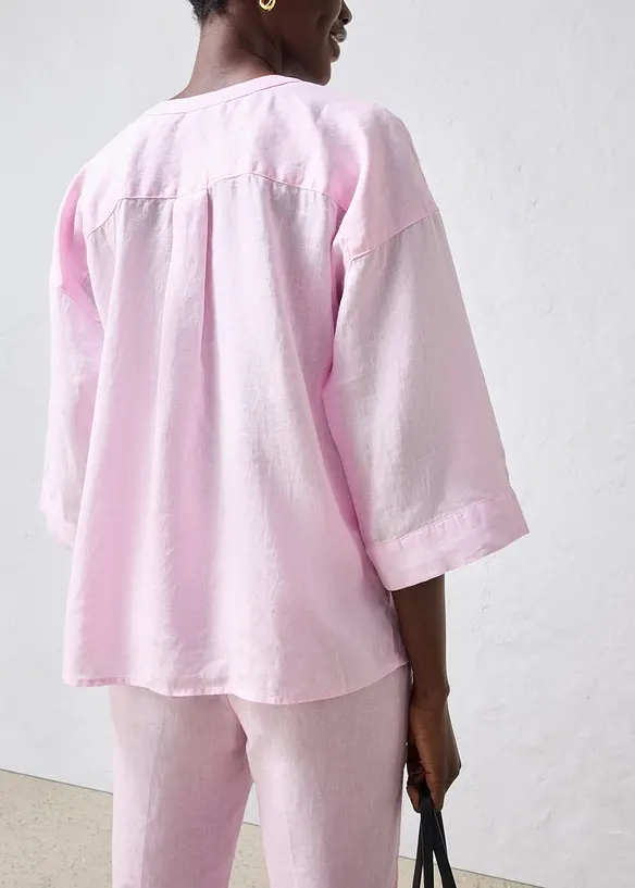 Oversizeblus i rent lin, bonprix