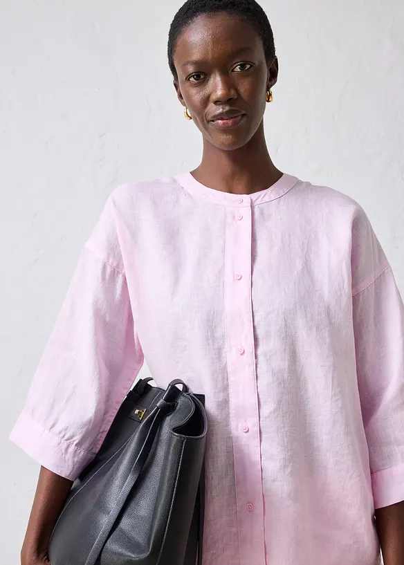 Oversizeblus i rent lin, bonprix