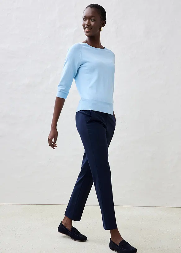 Tr&ouml;ja med sidenandel, bonprix