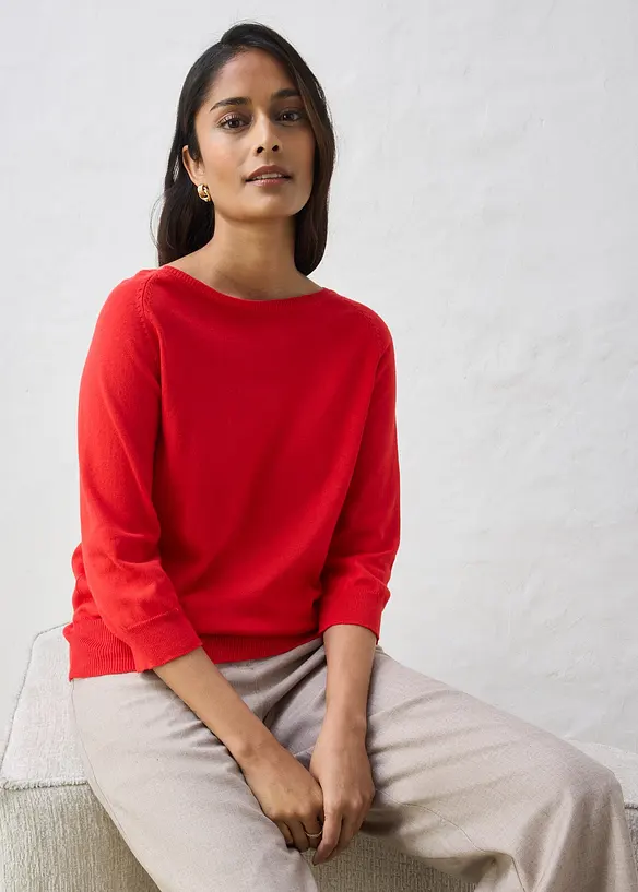 Tr&ouml;ja med sidenandel, bonprix