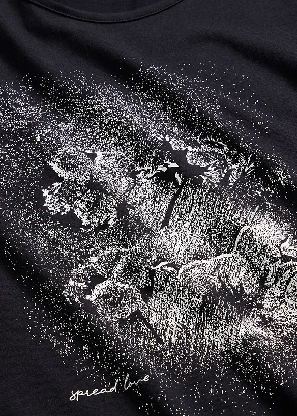 Kort pyjamas i bomull, bonprix