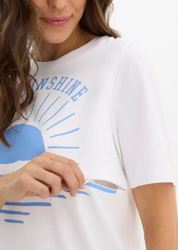 Mamma-/amningstopp i ekologisk bomull, bonprix