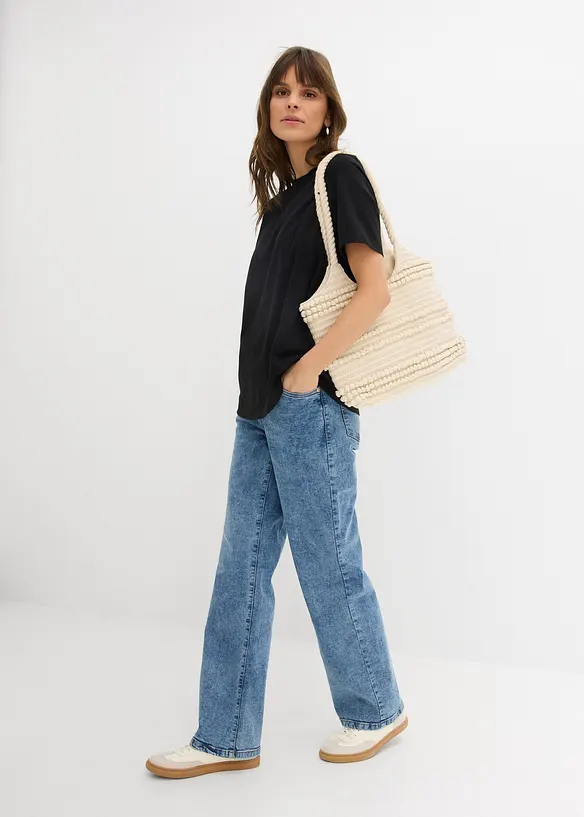 Mammatopp med diskret amnings&ouml;ppning, med ekologisk bomull, bonprix