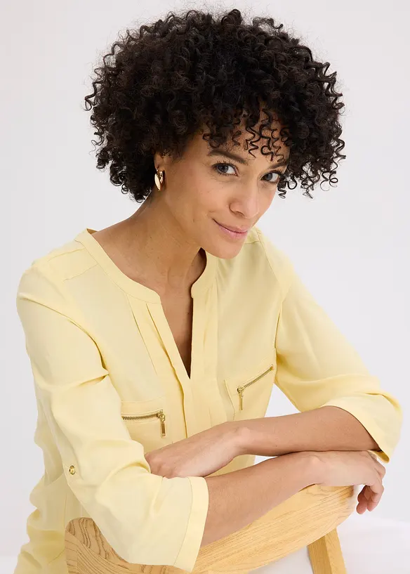 Blustunika i b&ouml;ljande viskos, bonprix