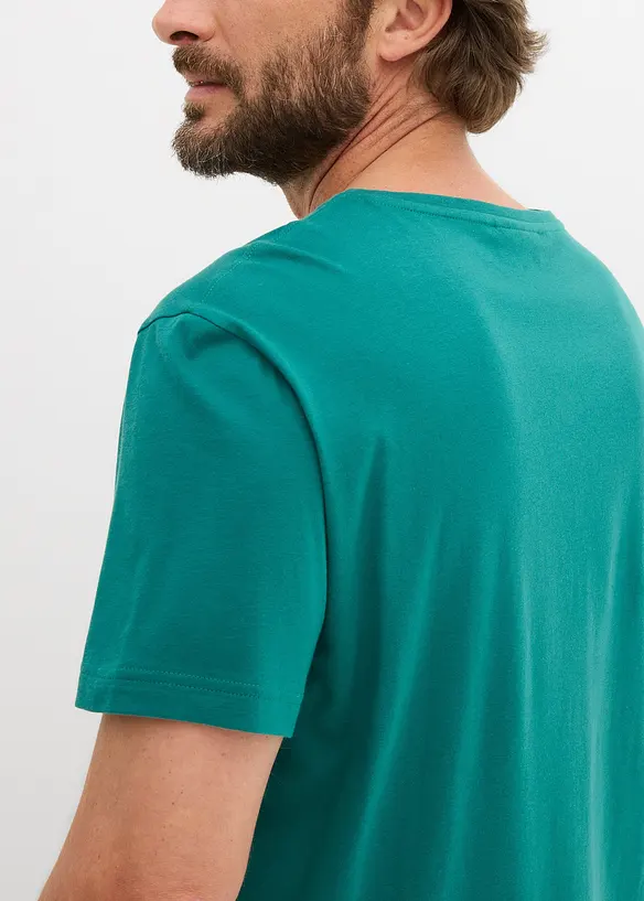 V-ringad T-shirt (3-pack), bonprix