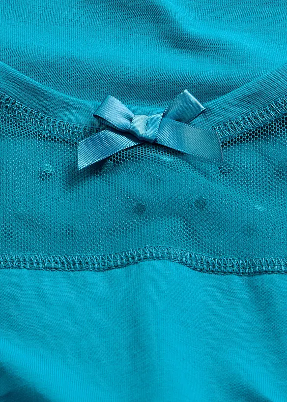 Kort nattlinne av ekologisk bomull, bonprix