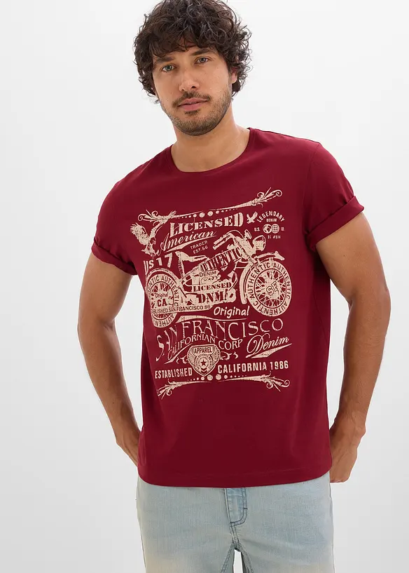 T-shirt i bomull, bonprix
