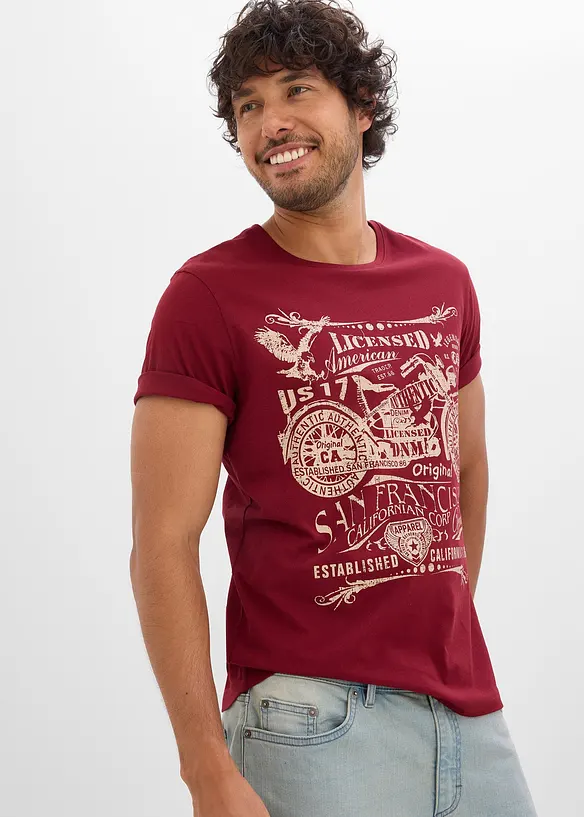 T-shirt i bomull, bonprix