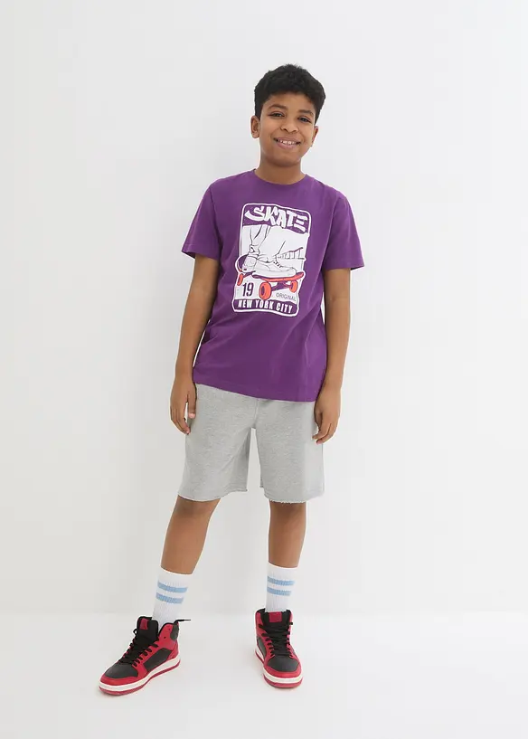 Trik&aring;shorts med mjuk bomull (2-pack), bonprix