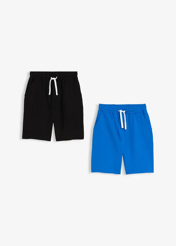 Trik&aring;shorts med mjuk bomull (2-pack), bonprix