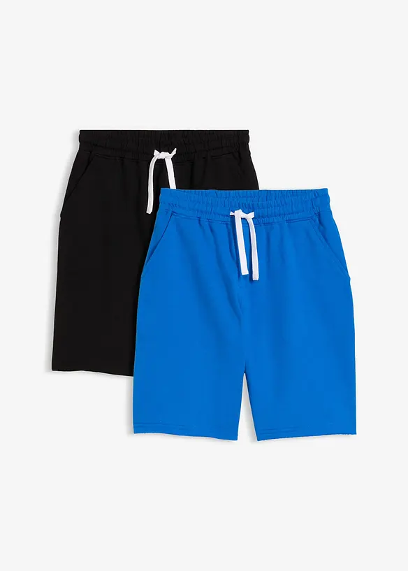 Trik&aring;shorts med mjuk bomull (2-pack), bonprix