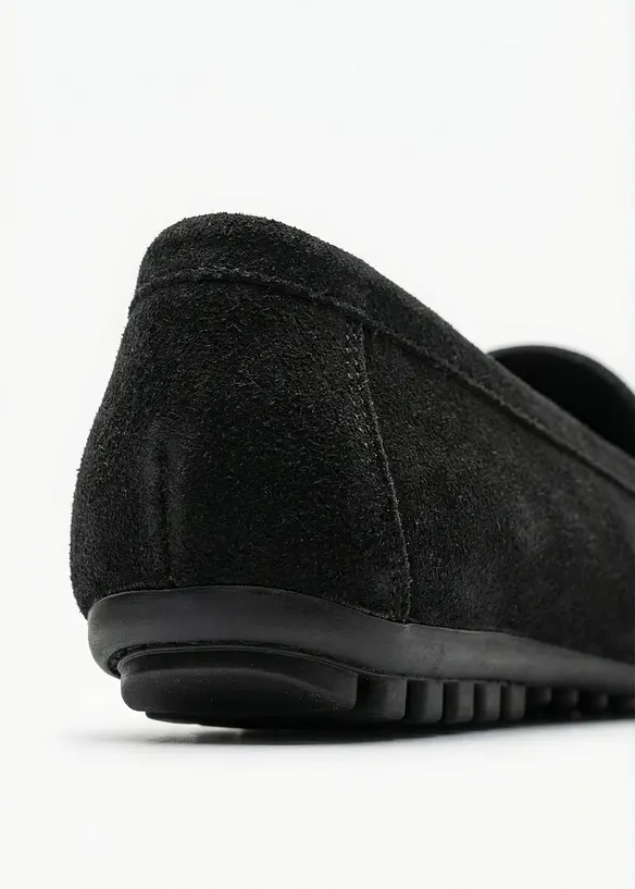 Loafers av mocka, bonprix