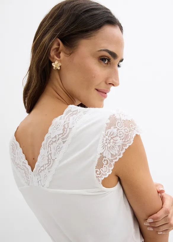 Topp i viskosmix, bonprix