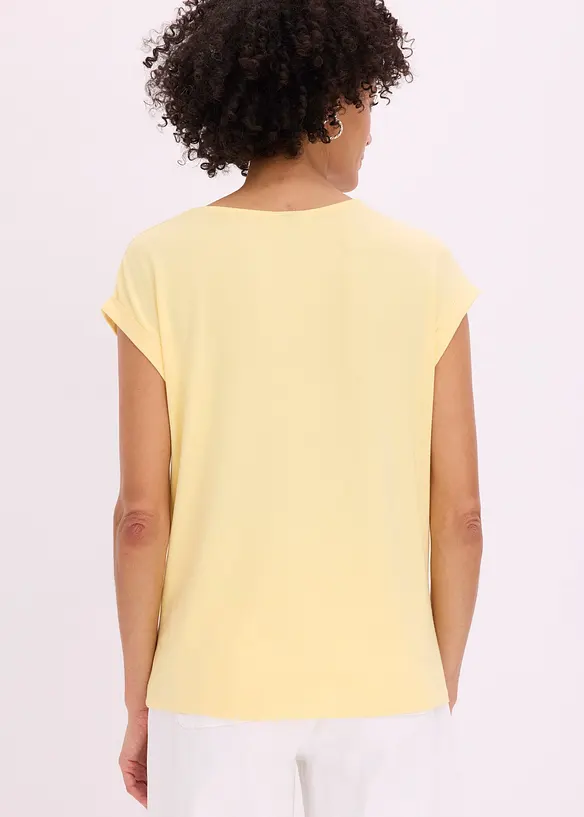 Blommig blustopp, bonprix