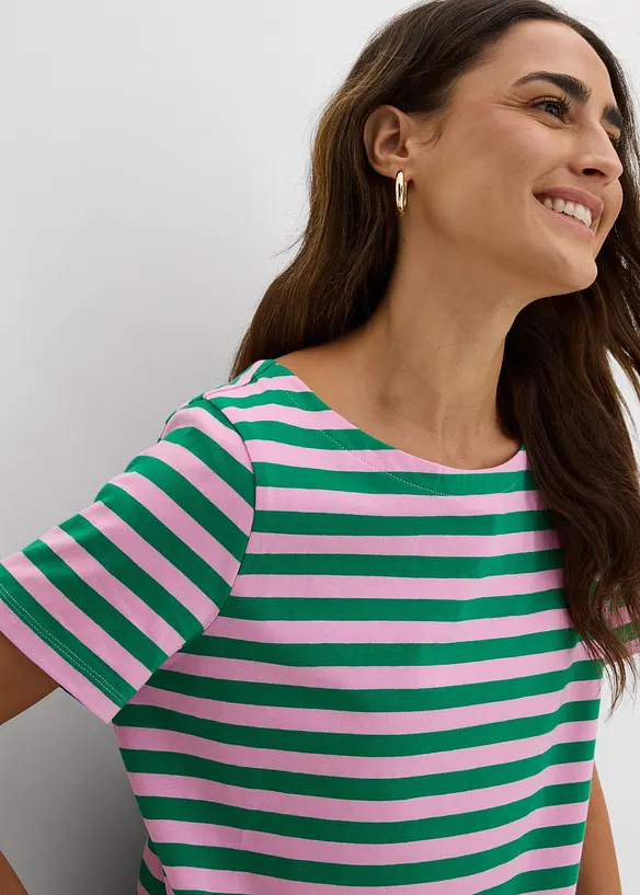 T-shirt med b&aring;tringning, bonprix