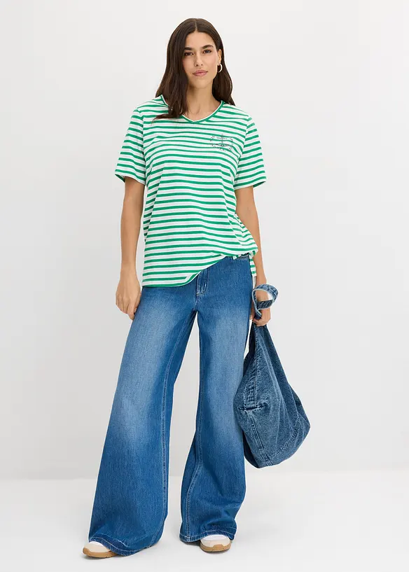 T-shirt i ekologisk bomull, bonprix