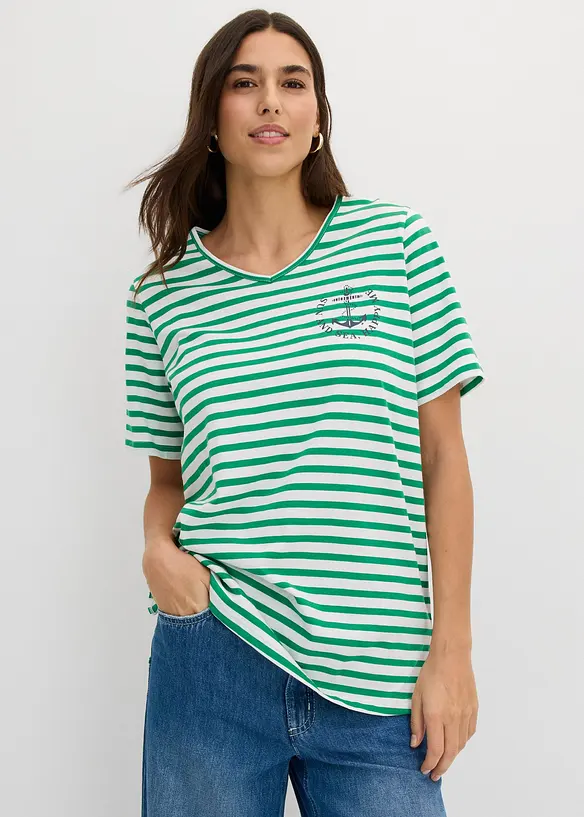 T-shirt i ekologisk bomull, bonprix