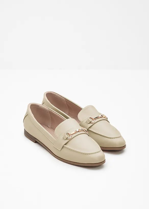Loafers med sp&auml;nne, bonprix