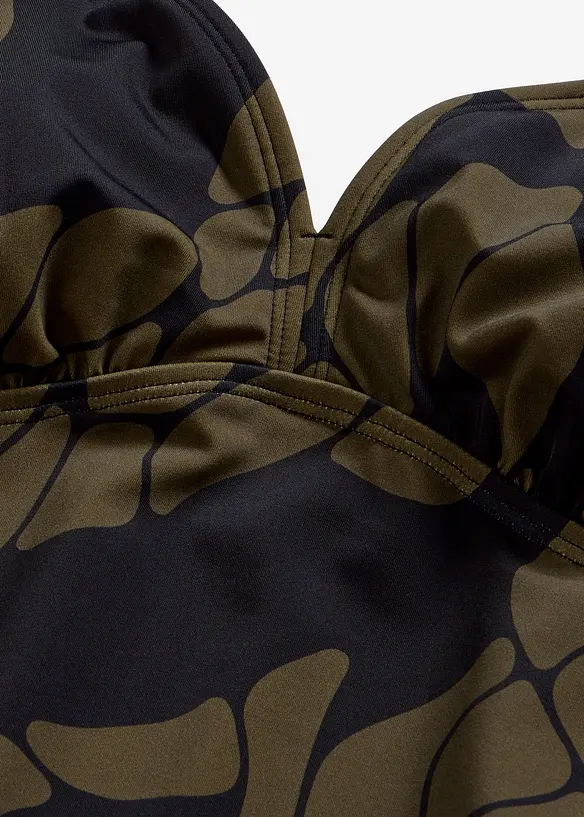 Baddr&auml;kt med V-ringning och medelh&ouml;g formande effekt, bonprix