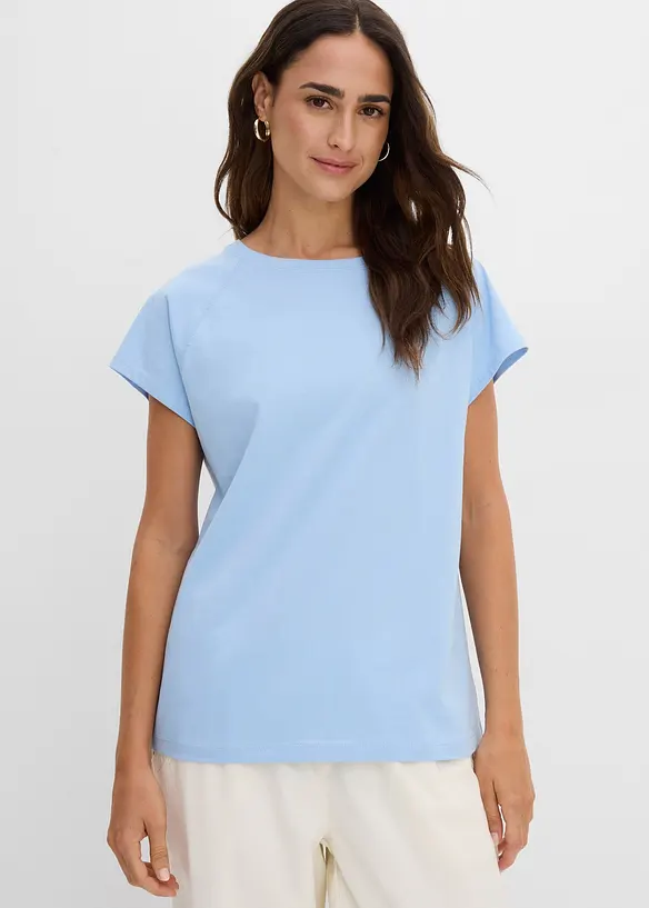 T-shirt i ren ekologisk bomull, bonprix