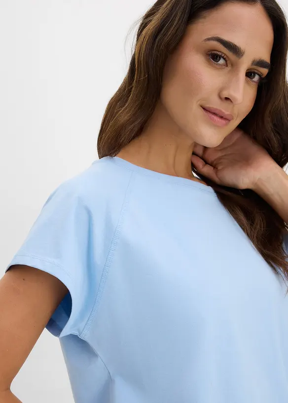 T-shirt i ren ekologisk bomull, bonprix