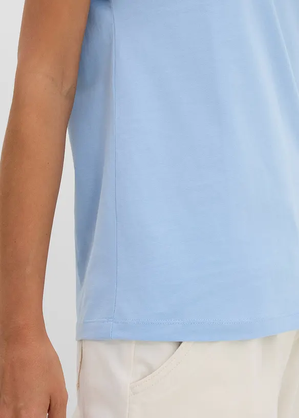 T-shirt i ren ekologisk bomull, bonprix
