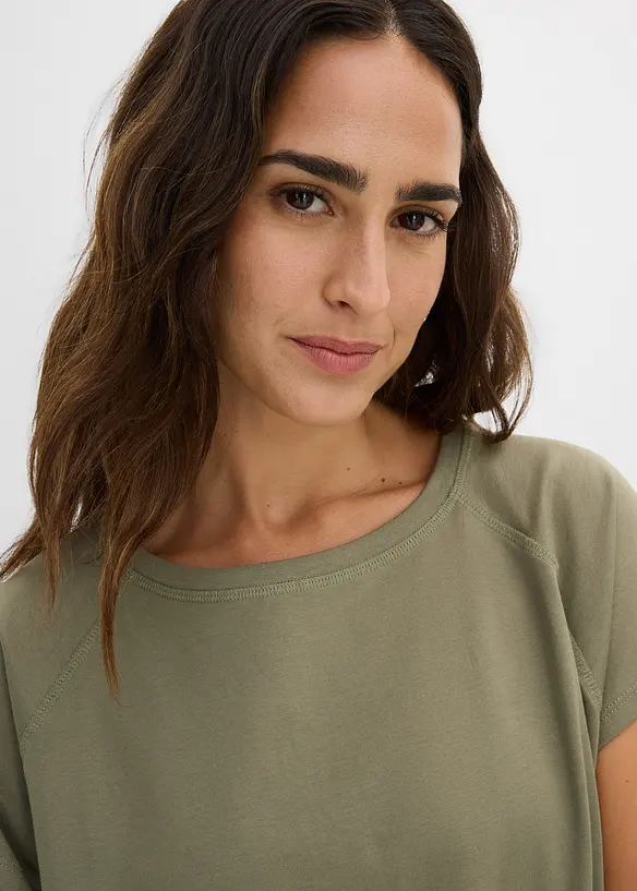 T-shirt i ren ekologisk bomull, bonprix