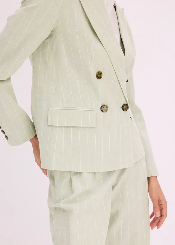 Kavaj i linneblandning, bonprix